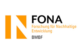 Logo des Programms enthält folgenden Text: FONA - Forschung für Nachhaltige Entwicklung